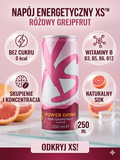 XS™ Power Drink Pink Grapefruit – Energia Bez Cukru!